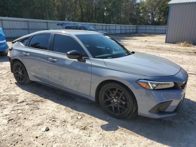 19XFL2H82NE005903 - 2022 HONDA CIVIC SPORT GRAY photo 4