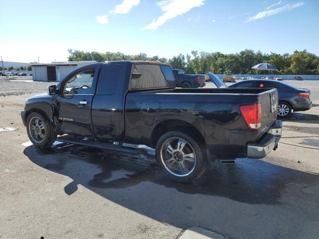 1N6BA06A07N215619 - 2007 NISSAN TITAN XE BLACK photo 2