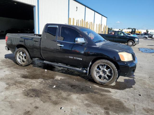 1N6BA06A07N215619 - 2007 NISSAN TITAN XE BLACK photo 4