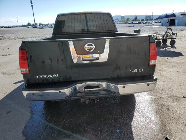 1N6BA06A07N215619 - 2007 NISSAN TITAN XE BLACK photo 6