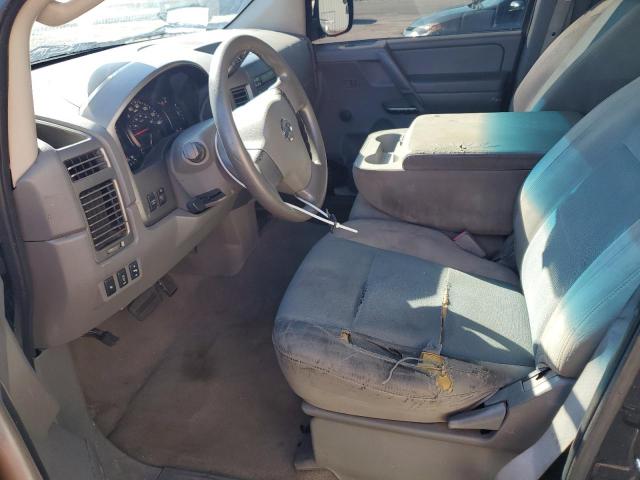 1N6BA06A07N215619 - 2007 NISSAN TITAN XE BLACK photo 7