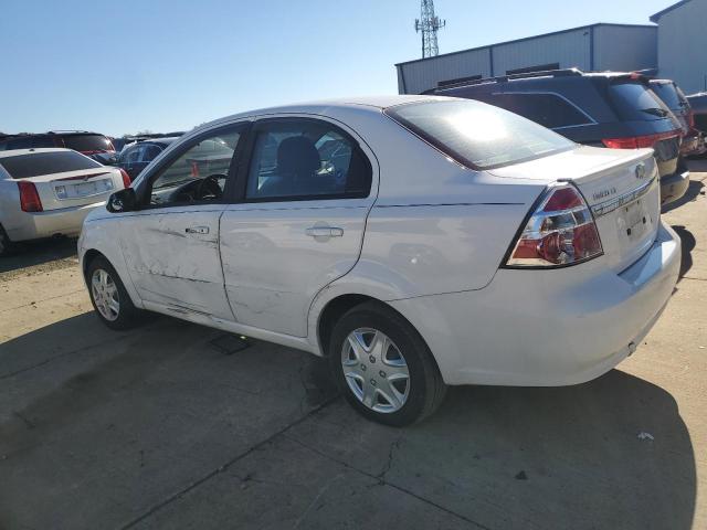 KL1TD5DE7AB088000 - 2010 CHEVROLET AVEO LS WHITE photo 2
