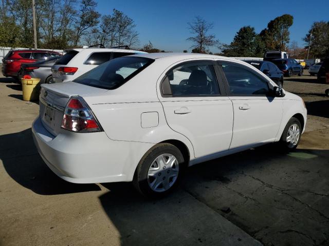 KL1TD5DE7AB088000 - 2010 CHEVROLET AVEO LS WHITE photo 3