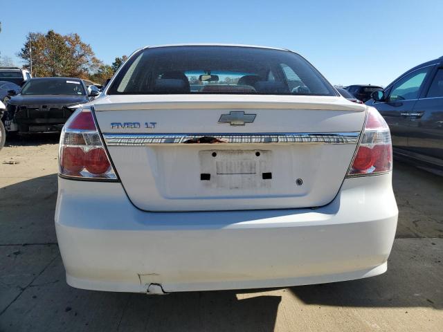 KL1TD5DE7AB088000 - 2010 CHEVROLET AVEO LS WHITE photo 6