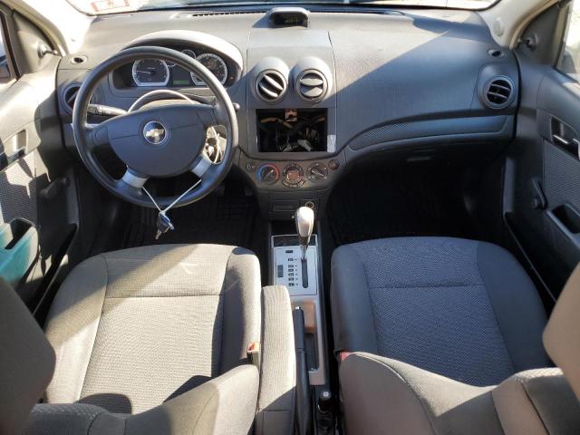 KL1TD5DE7AB088000 - 2010 CHEVROLET AVEO LS WHITE photo 8