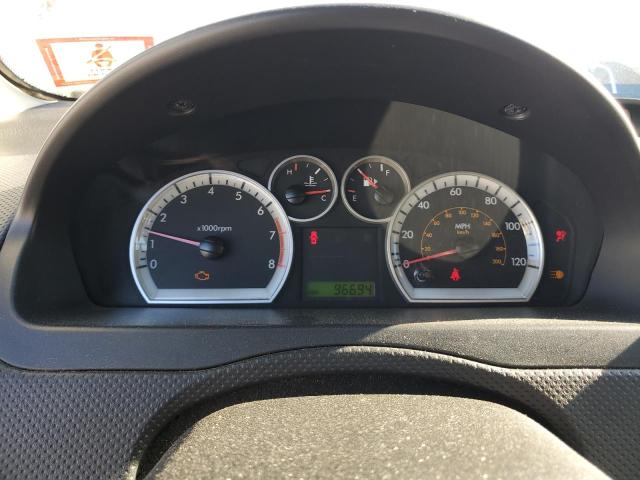 KL1TD5DE7AB088000 - 2010 CHEVROLET AVEO LS WHITE photo 9