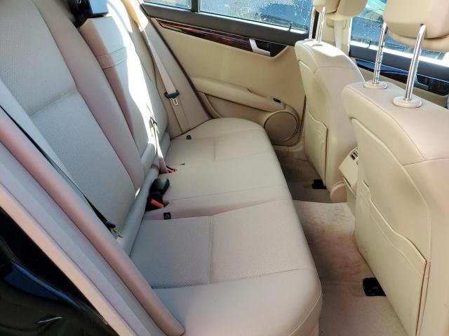 WDDGF8BB6CF914318 - 2012 MERCEDES-BENZ C 300 4MATIC BLACK photo 10