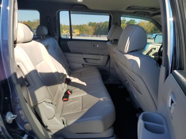 5FNYF4H56AB002458 - 2010 HONDA PILOT EXL BLUE photo 11