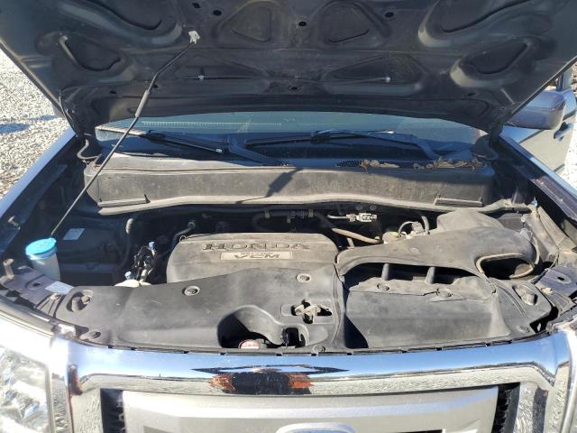 5FNYF4H56AB002458 - 2010 HONDA PILOT EXL BLUE photo 12