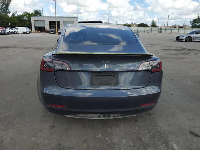 5YJ3E1EA3NF243395 - 2022 TESLA MODEL 3 CHARCOAL photo 6