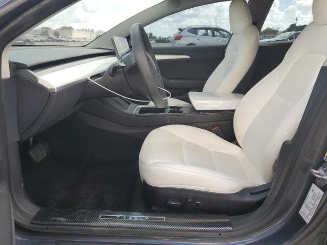 5YJ3E1EA3NF243395 - 2022 TESLA MODEL 3 CHARCOAL photo 7