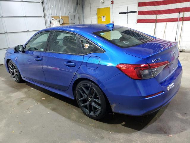 2HGFE2F5XPH564417 - 2023 HONDA CIVIC SPORT BLUE photo 2
