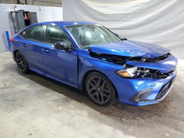 2HGFE2F5XPH564417 - 2023 HONDA CIVIC SPORT BLUE photo 4