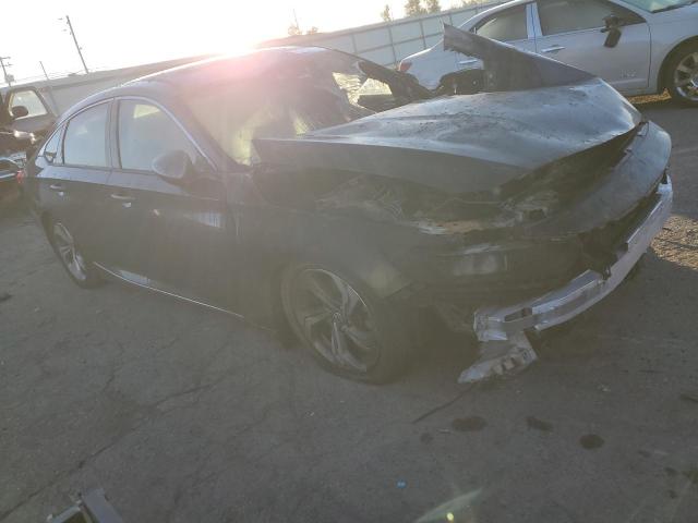 1HGCV1F5XJA140710 - 2018 HONDA ACCORD EXL ნაცრისფერი ფოტო 4