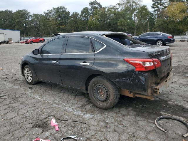 3N1AB7AP7KY222971 - 2019 NISSAN SENTRA S BLACK photo 2