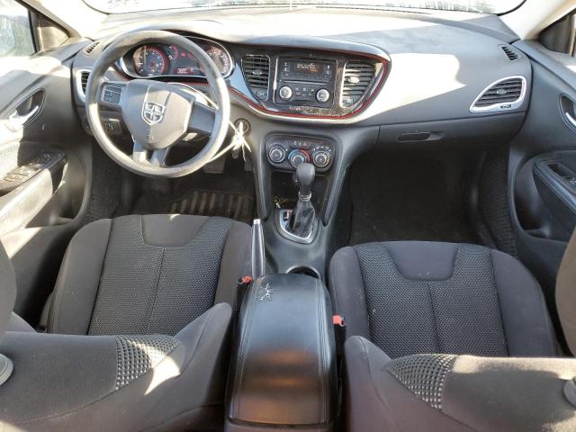 1C3CDFAA0FD266670 - 2015 DODGE DART SE შავი ფოტო 8