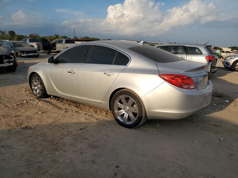 2G4GS5EK2C9153145 - 2012 BUICK REGAL PREMIUM SILVER photo 2