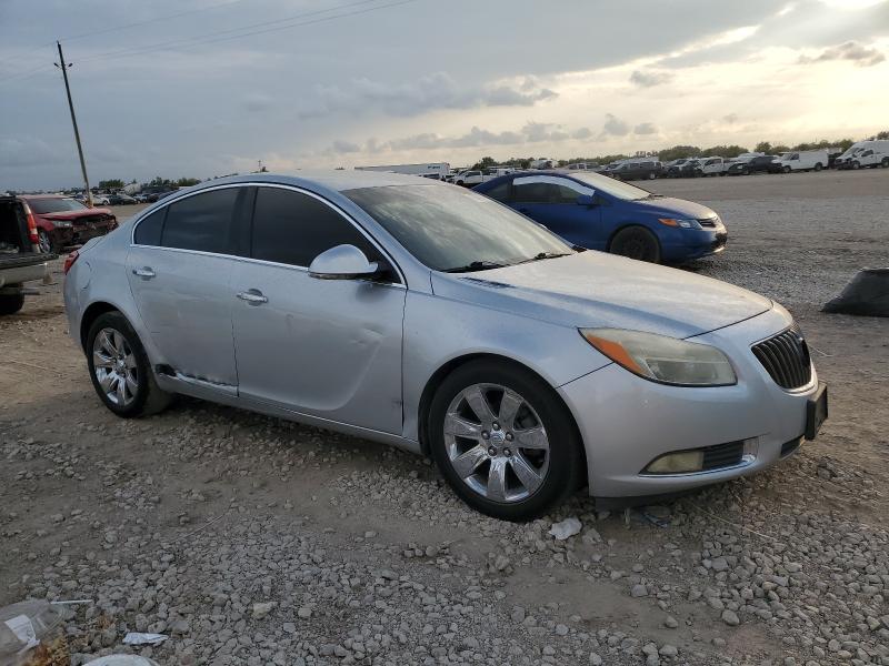 2G4GS5EK2C9153145 - 2012 BUICK REGAL PREMIUM SILVER photo 4