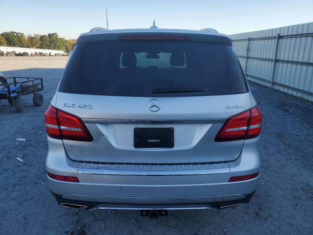 4JGDF6EE8HA782752 - 2017 MERCEDES-BENZ GLS 450 4MATIC SILVER photo 6
