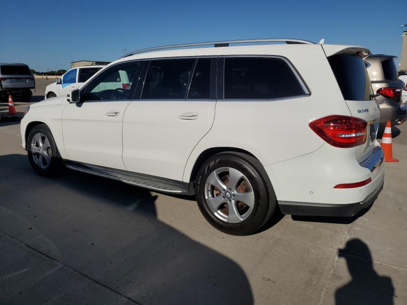4JGDF6EE9HA882889 - 2017 MERCEDES-BENZ GLS 450 4MATIC WHITE photo 2
