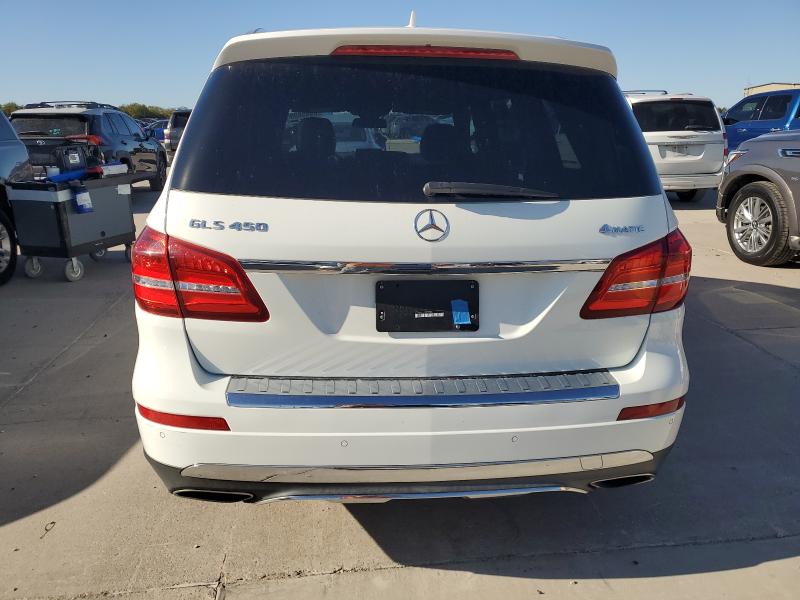 4JGDF6EE9HA882889 - 2017 MERCEDES-BENZ GLS 450 4MATIC WHITE photo 6