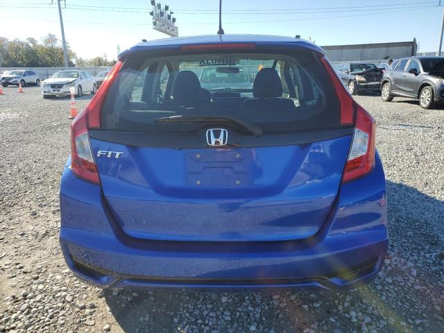 3HGGK5H46KM734012 - 2019 HONDA FIT LX BLUE photo 6