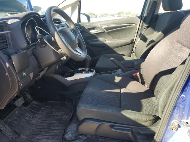 3HGGK5H46KM734012 - 2019 HONDA FIT LX BLUE photo 7