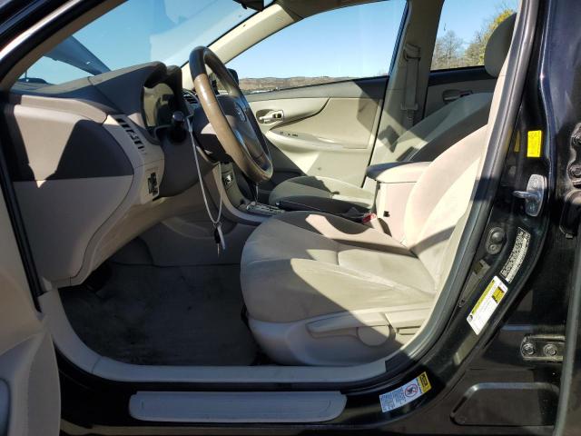 2T1BU4EEXAC521145 - 2010 TOYOTA COROLLA BASE Czarny zdjęcie 7