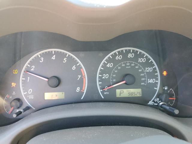 2T1BU4EEXAC521145 - 2010 TOYOTA COROLLA BASE Czarny zdjęcie 9