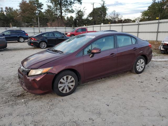 2012 HONDA CIVIC LX, 