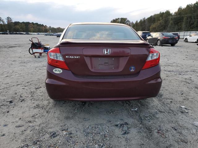 JHMFB2F55CS001171 - 2012 HONDA CIVIC LX 勃艮第红 照片 6