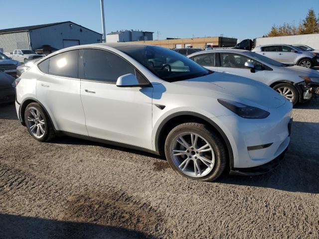 7SAYGDED4RF076727 - 2024 TESLA MODEL Y Білий фото 4