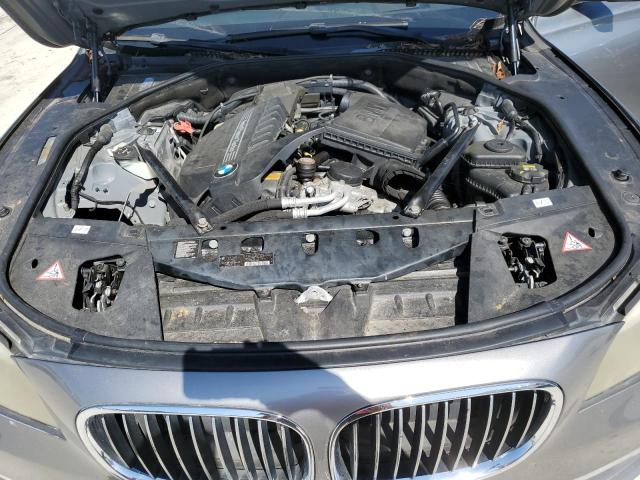 WBAYF4C56DDE23552 - 2013 BMW 740 LXI GRAY photo 11