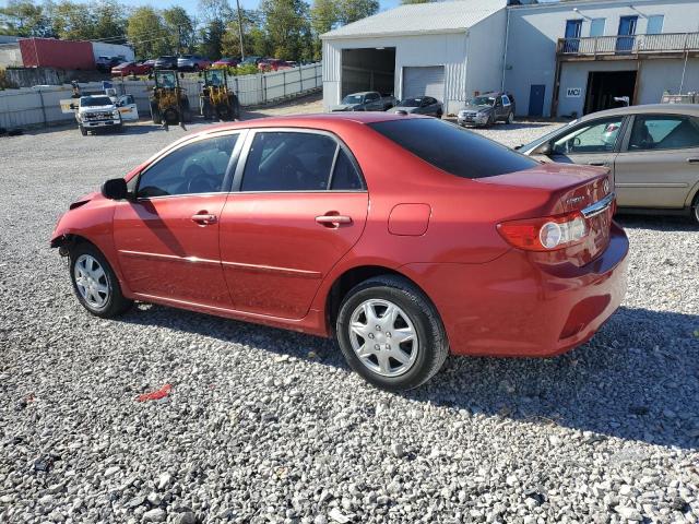 2T1BU4EE8BC721233 - 2011 TOYOTA COROLLA BASE Қызыл фото 2