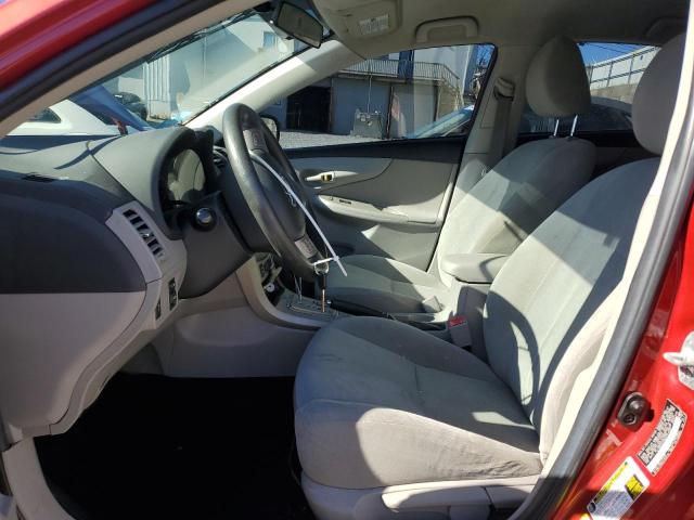 2T1BU4EE8BC721233 - 2011 TOYOTA COROLLA BASE Қызыл фото 7