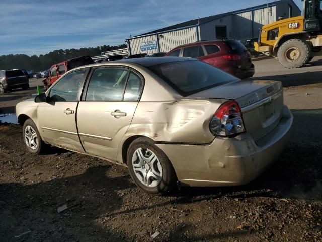 1G1ZS51F16F237547 - 2006 CHEVROLET MALIBU LS TAN photo 2