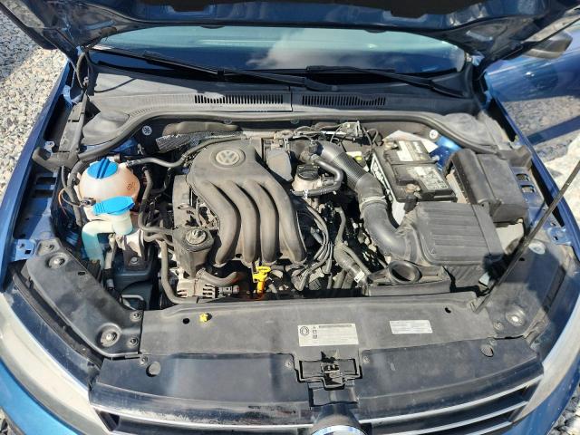 3VW2K7AJ2FM210279 - 2015 VOLKSWAGEN JETTA BASE BLUE photo 11