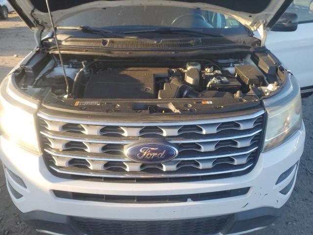 1FM5K7D82GGA11135 - 2016 FORD EXPLORER XLT WHITE photo 12