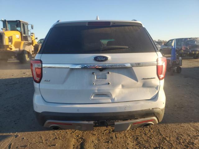 1FM5K7D82GGA11135 - 2016 FORD EXPLORER XLT WHITE photo 6
