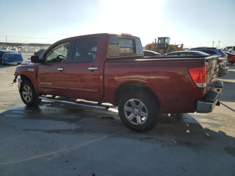 1N6BA0EDXFN501813 - 2015 NISSAN TITAN S 红色 照片 2