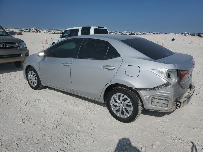5YFBURHE5KP863564 - 2019 TOYOTA COROLLA L 银色 照片 2