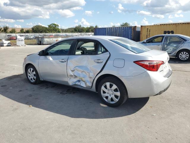 2T1BURHE5HC951295 - 2017 TOYOTA COROLLA L SILVER photo 2