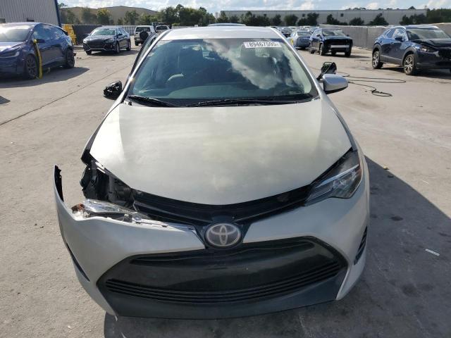 2T1BURHE5HC951295 - 2017 TOYOTA COROLLA L SILVER photo 5