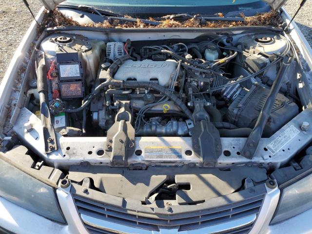 2G1WF52E549365602 - 2004 CHEVROLET IMPALA ვერცხლისფერი ფოტო 11
