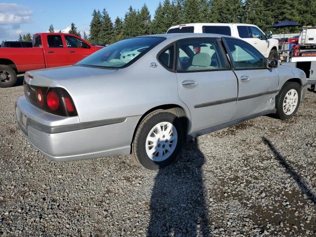 2G1WF52E549365602 - 2004 CHEVROLET IMPALA ვერცხლისფერი ფოტო 3
