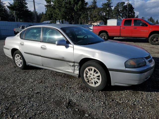 2G1WF52E549365602 - 2004 CHEVROLET IMPALA ვერცხლისფერი ფოტო 4