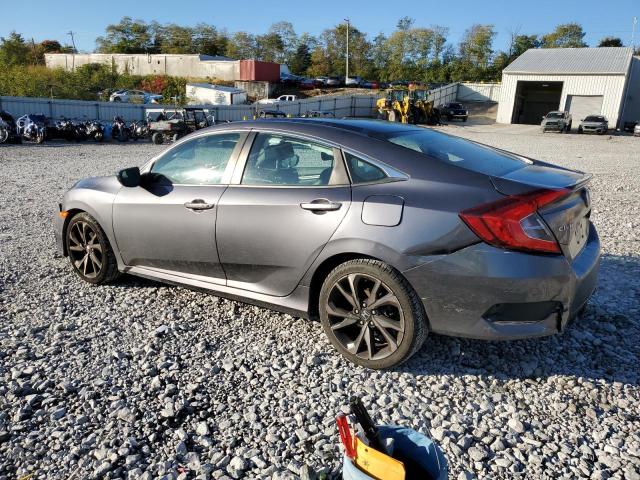 2HGFC2F81LH531753 - 2020 HONDA CIVIC SPORT GRAY photo 2