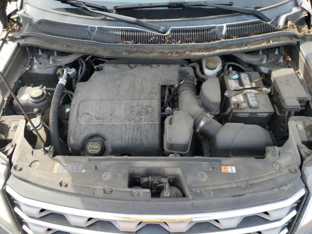 1FM5K7D85HGA61786 - 2017 FORD EXPLORER XLT GRAY photo 12