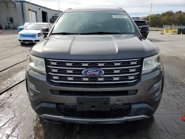 1FM5K7D85HGA61786 - 2017 FORD EXPLORER XLT GRAY photo 5