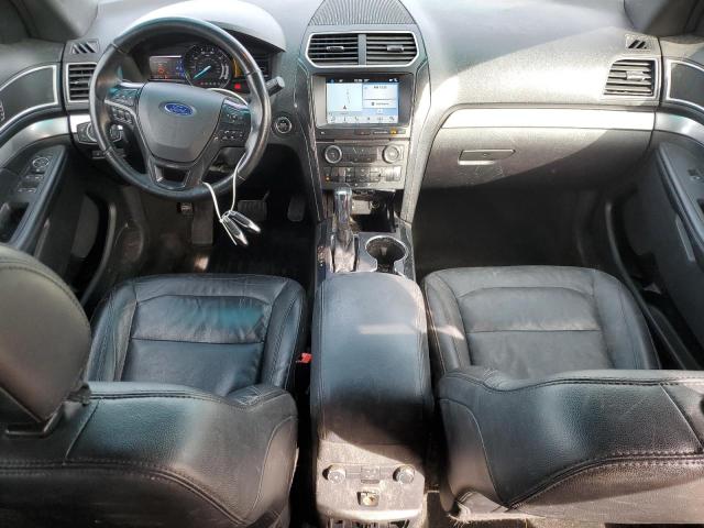 1FM5K7D85HGA61786 - 2017 FORD EXPLORER XLT GRAY photo 8